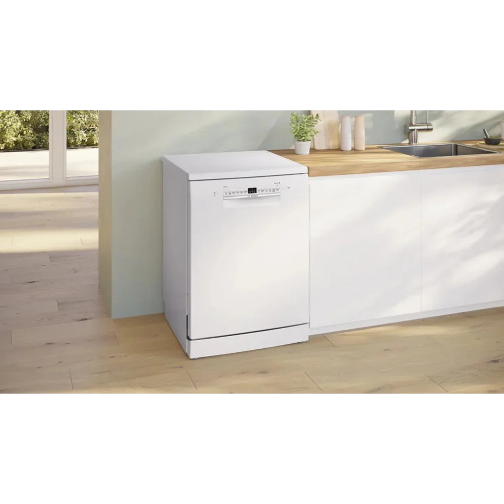 Bosch Series 2 60CM Freestanding Drawer Dishwasher - White | SMS2HVW67G - Image 2