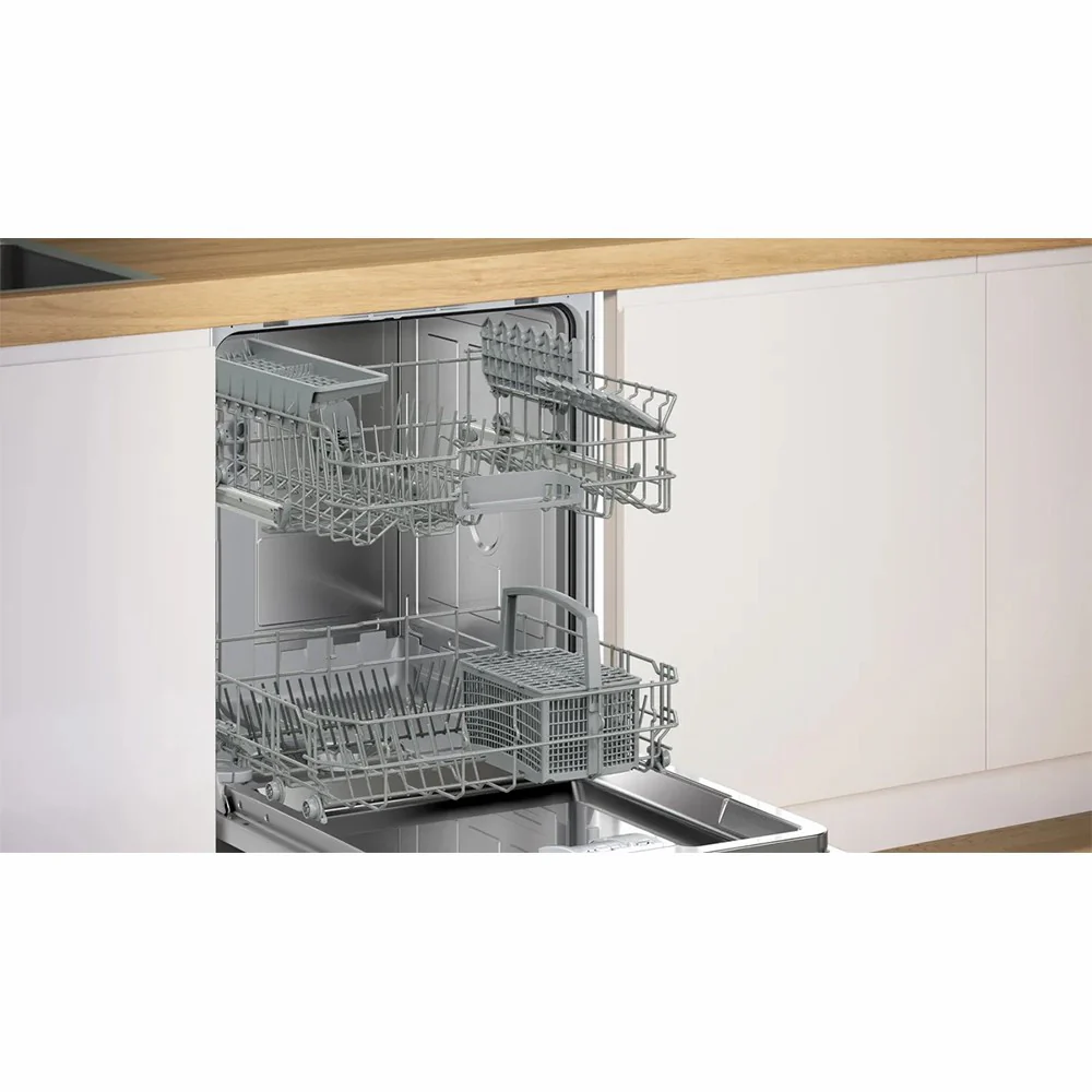 Bosch Series 2 60CM Semi-Integrated Drawer Dishwasher - Black | SMI2HTB02G - Image 3