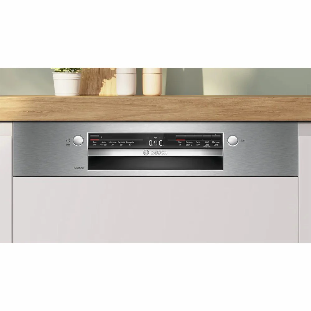 Bosch Series 2 60CM Semi-Integrated Drawer Dishwasher - Stainless steel | SMI2HTS02G - Image 2