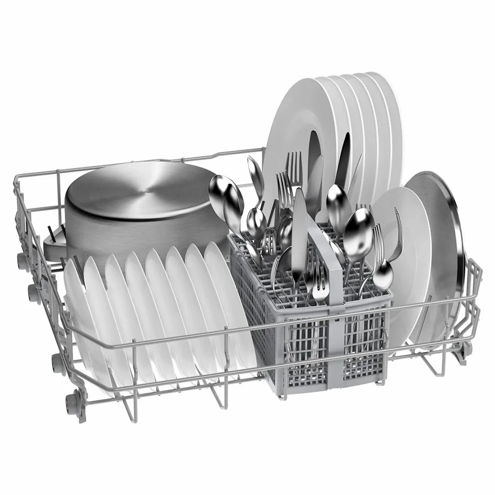 Bosch Series 2 60CM Semi-Integrated Drawer Dishwasher - Stainless steel | SMI2HTS02G - Image 5