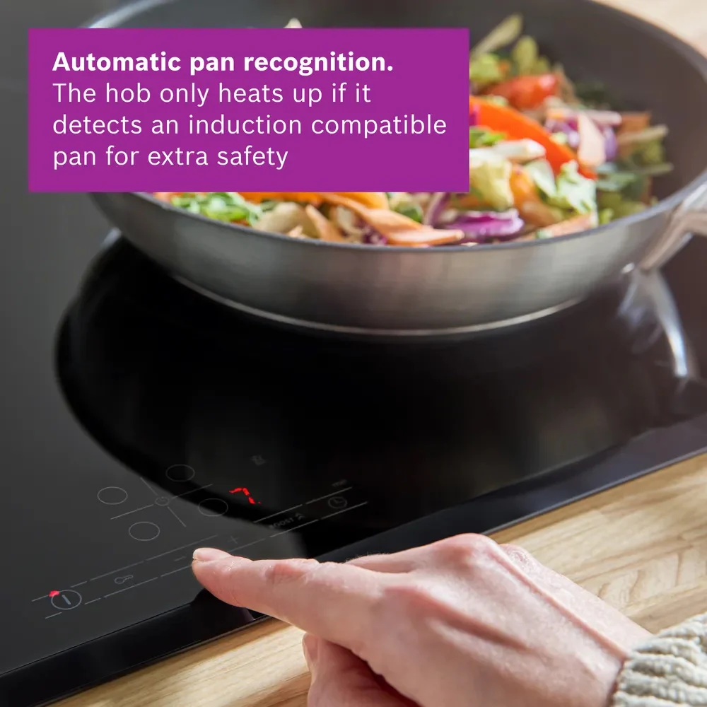 Bosch Series 4 60CM 4 Zone Induction Hob - Black | PIE631BB5E - Image 14