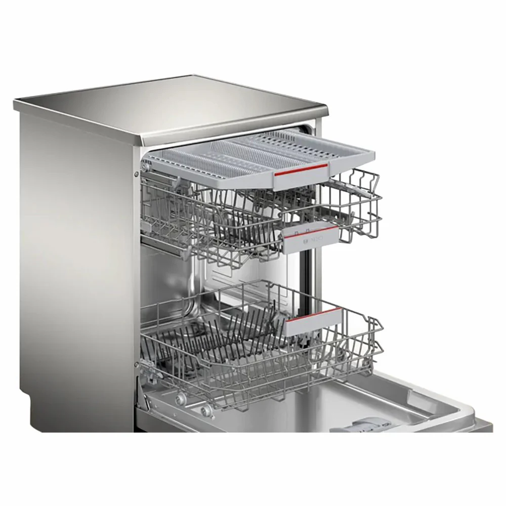 Bosch Series 4 60CM Freestanding Standard Dishwasher - Stainless Steel | SMS4EMI06G - Image 2