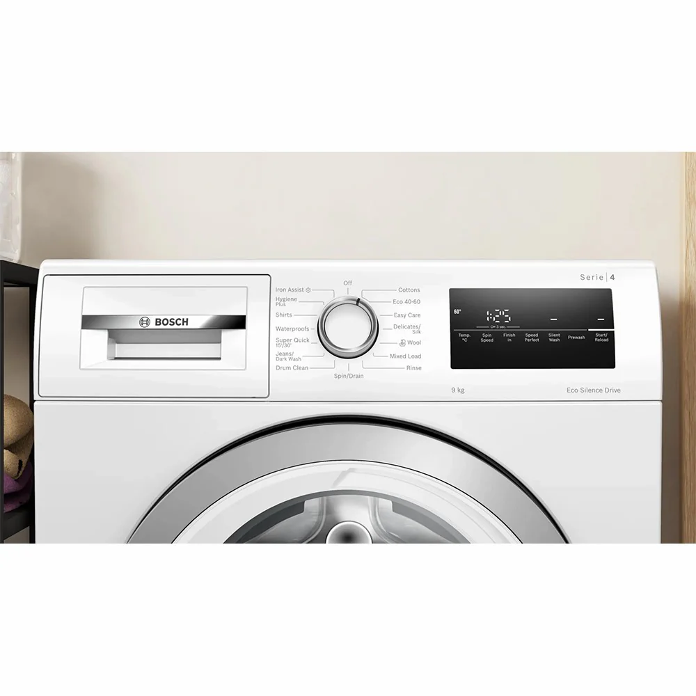 Bosch Series 4 9KG 1400RPM Washing Machine - White | WAN28259GB - Image 2