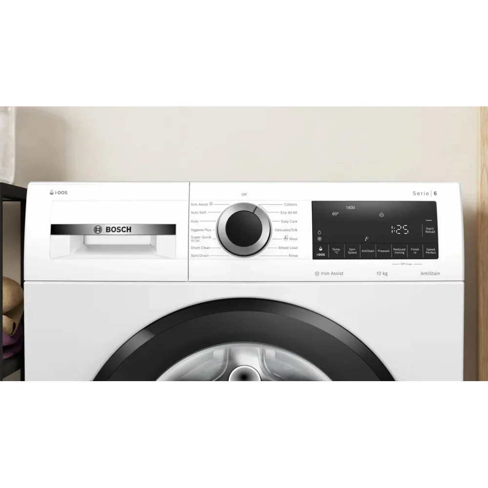 Bosch Series 6 10KG 1400RPM Freestanding Washing Machine - White | WGG254F1GB - Image 2