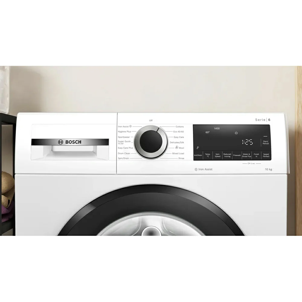 Bosch Series 6 10KG 1400RPM Freestanding Washing Machine - White | WGG254Z1GB - Image 2