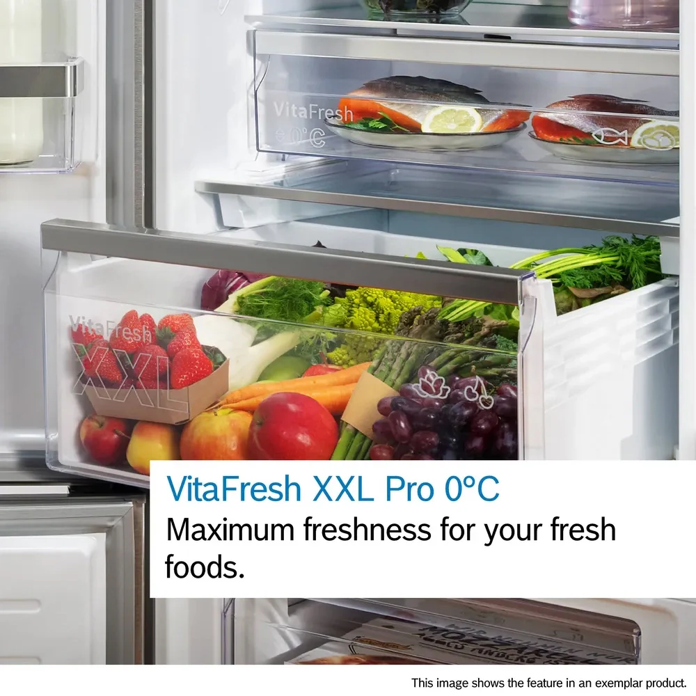 Bosch Series 6 310L Built-In Fridge - White | KIR81ADD0G - Image 6