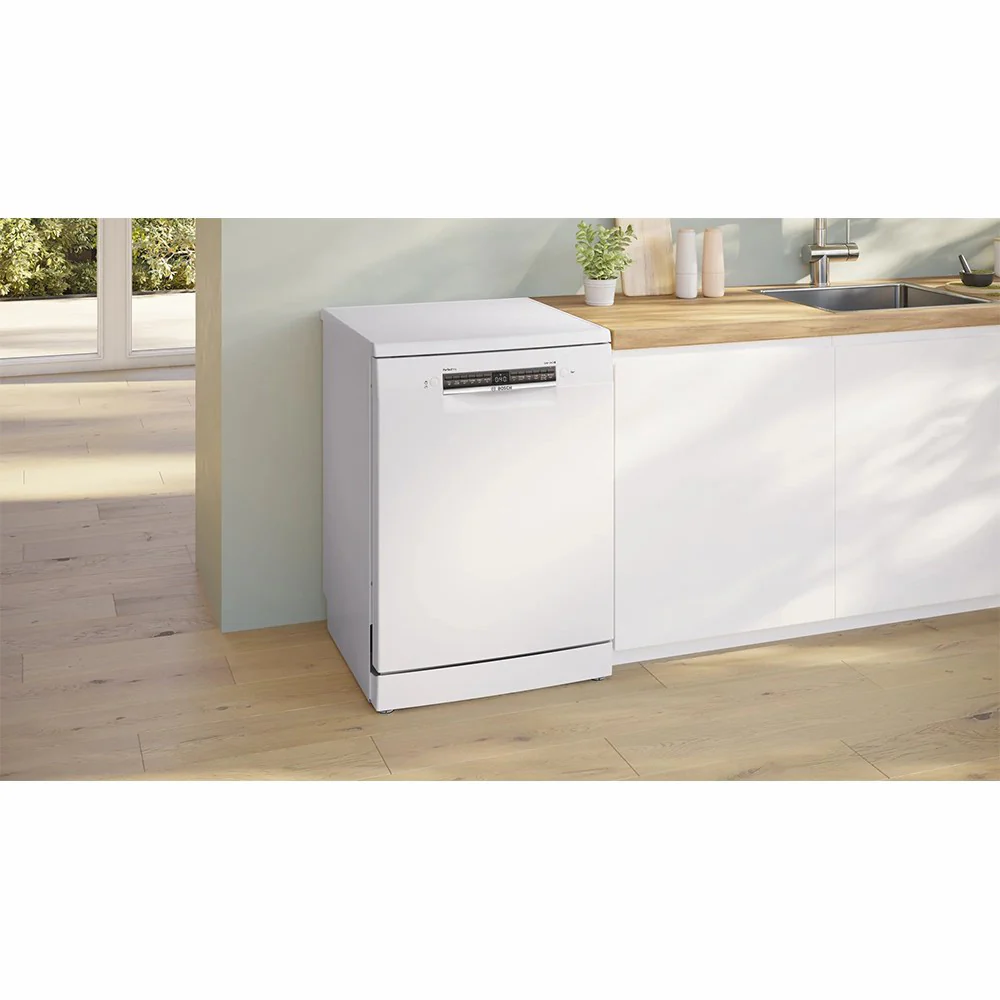 Bosch Series 6 60CM Freestanding Drawer Dishwasher - White | SMS6ZCW10G - Image 9