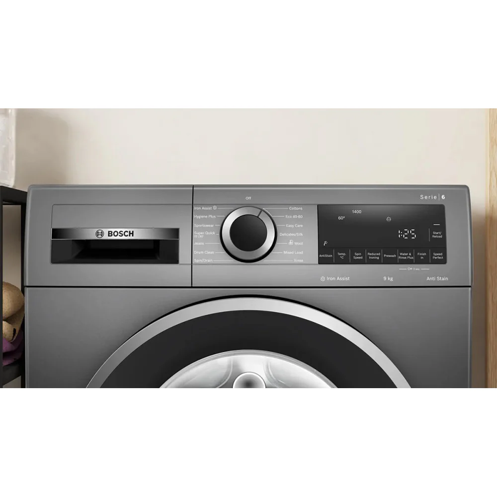 Bosch Series 6 9KG 1400RPM Freestanding Washing Machine - Graphite | WGG244ZCGB - Image 4