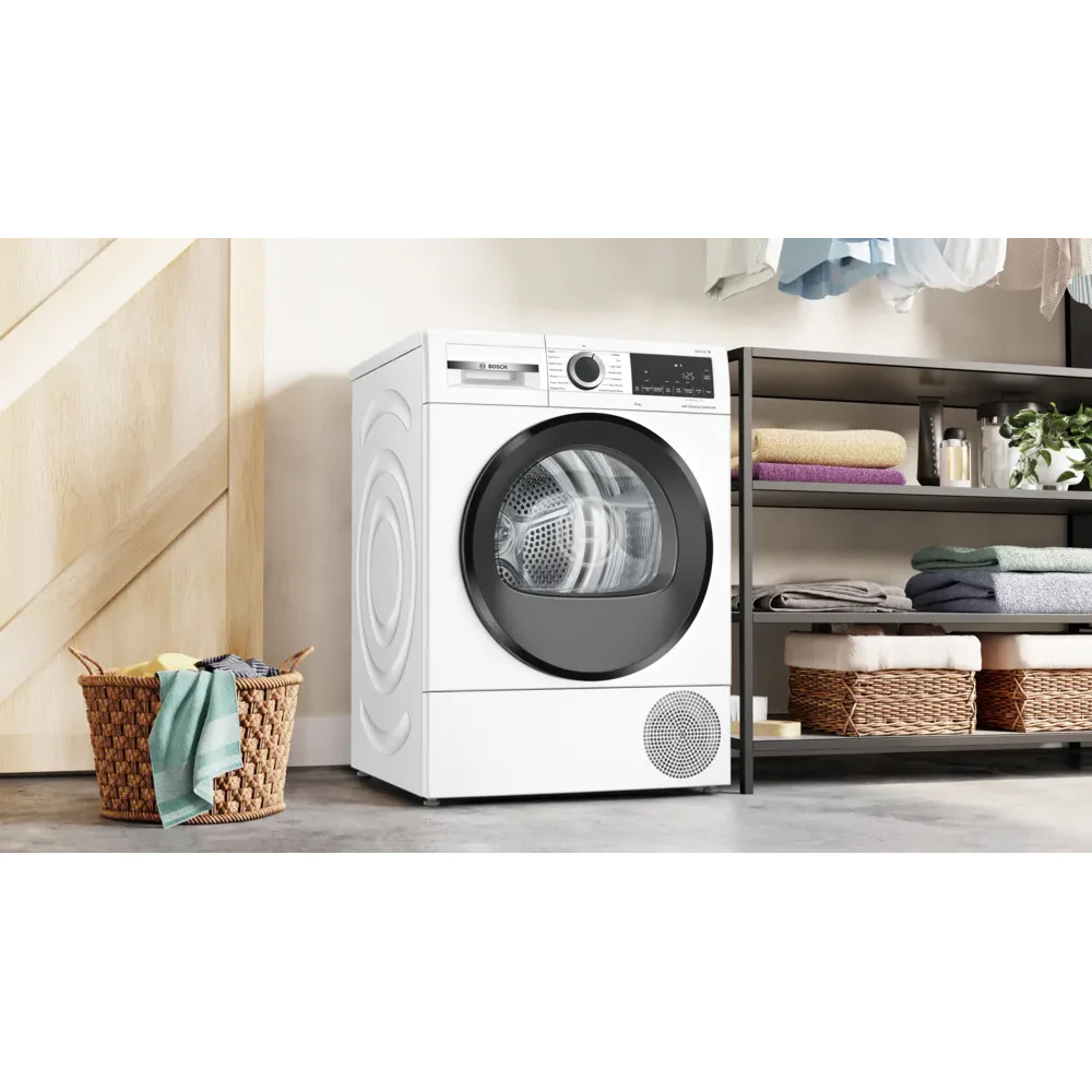 Bosch Series 6 9KG Freestanding Heat Pump Tumble Dryer - White | WQG24500GB - Image 8