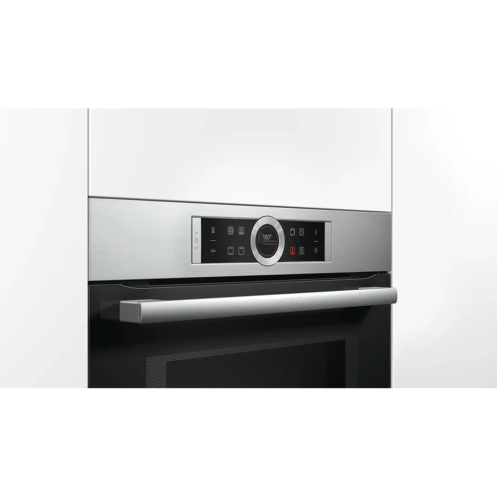 Bosch Series 8 Built-In Combi Microwave Oven - Stainless Steel | CMG633BS1B - Image 3