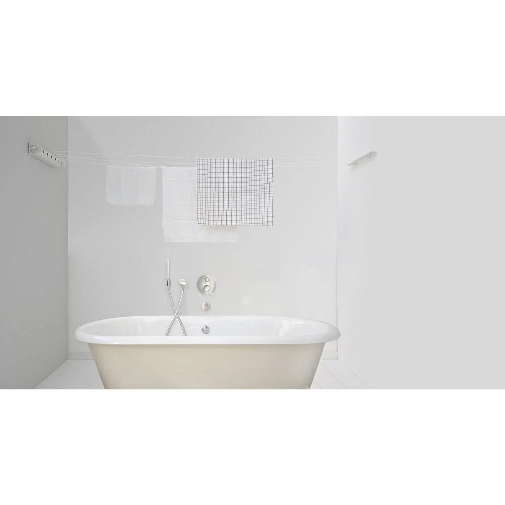 Brabantia 22M Pull-out Drying Lines - White | 385728 - Image 5