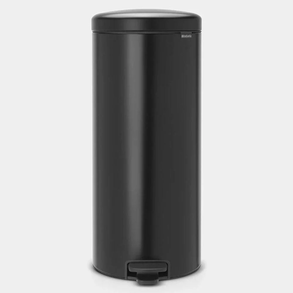 Brabantia 30L Newicon Pedal Bin - Matte Black | 114540