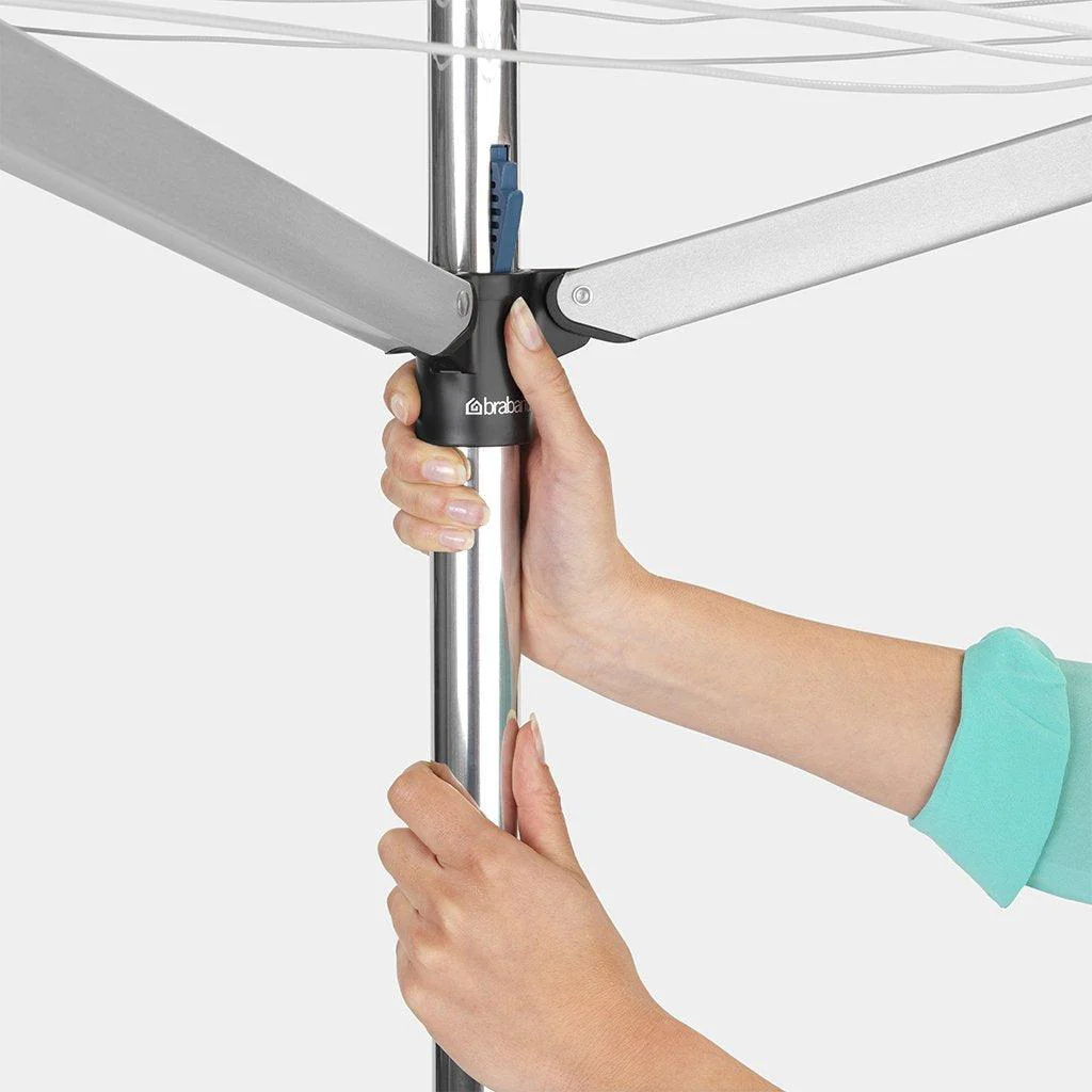 Brabantia 50M Topspinner Rotary Dryer - Metallic Grey | 310683 - Image 3