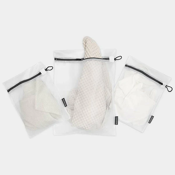 Brabantia Clothes Wash Bag Pack of 3 - White | 149221 - Image 6