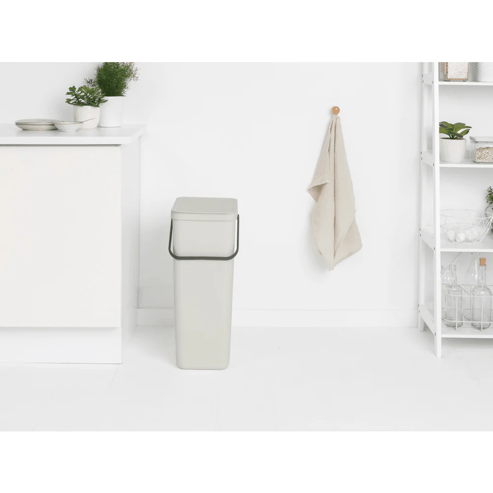 Brabantia Sort & Go 40L Recycle Bin - Light Grey | 214424 - Image 3