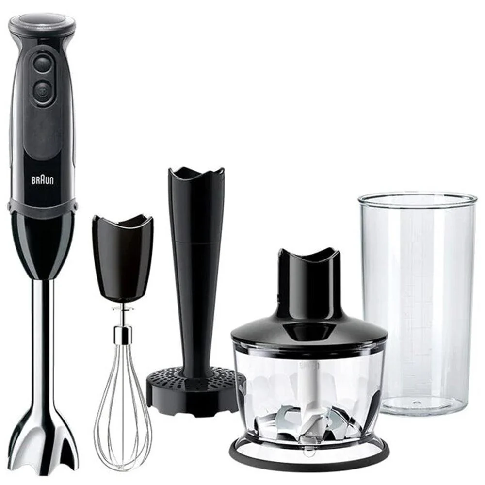 Braun MultiQuick 5 Vario 1000W Hand Blender - Premium Black | MQ5237BK