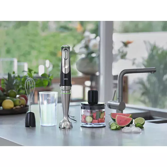 Braun MultiQuick 9 1200W Hand Blender - Premium Black & Brushed Stainless Steel | MQ9135XI - Image 7