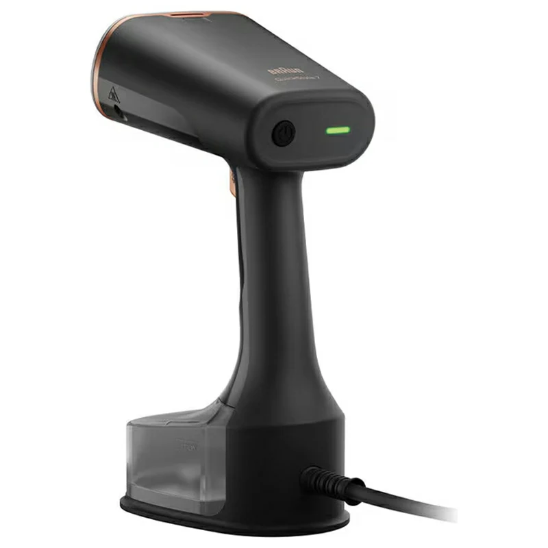 Braun QuickStyle 7 1600W Garment Steamer - Black & Copper | GS7077BK - Image 2