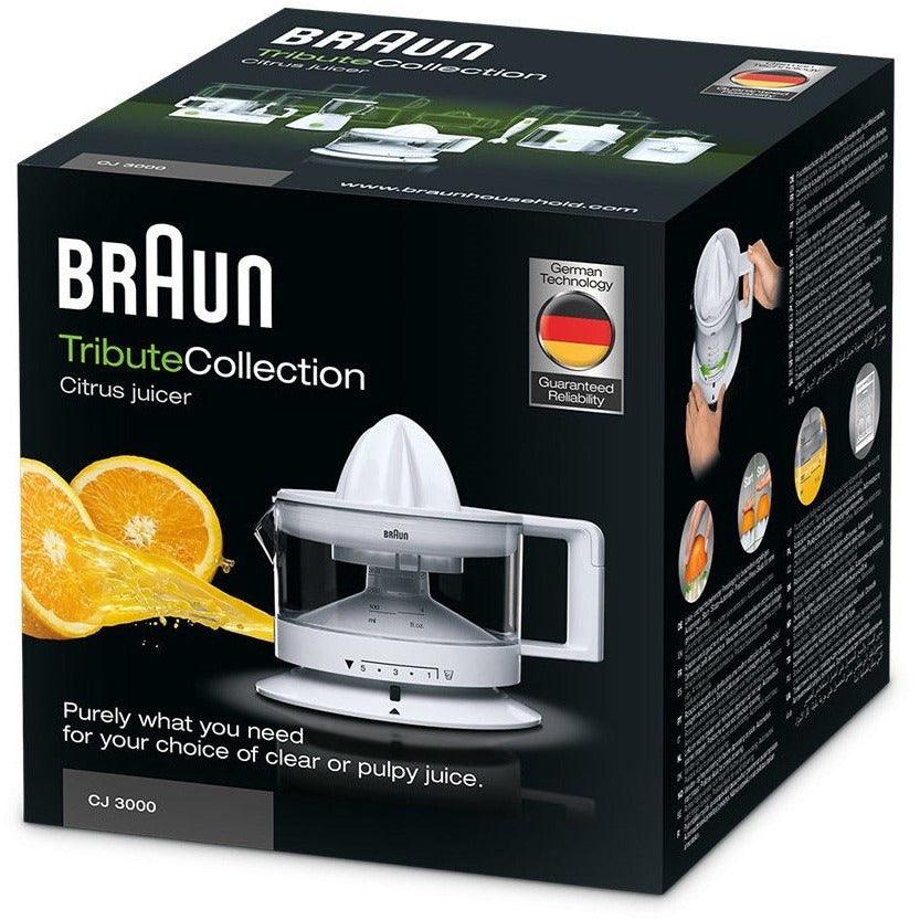 Braun Tribute Collection 20W Citrus Juicer - White | CJ3000 - Image 6
