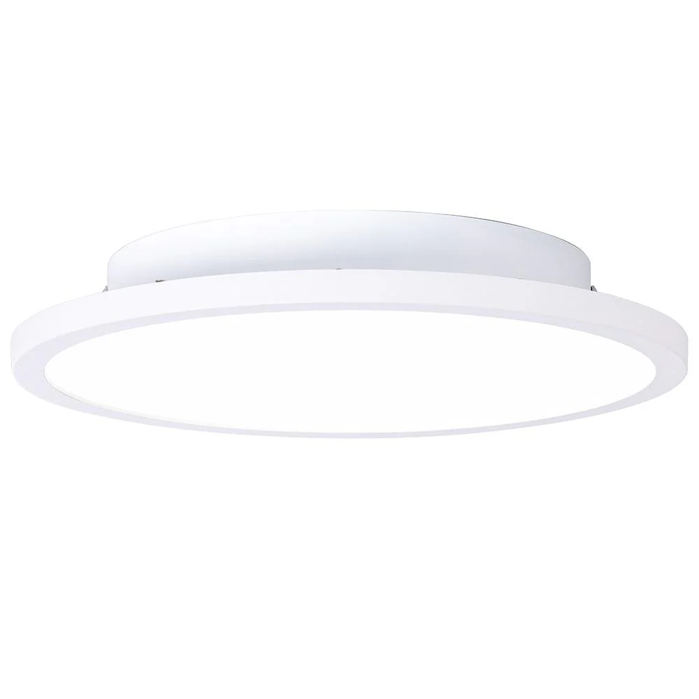 Brilliant 1 Light 12W Buffi LED Ceiling Panel - White | G96883A85