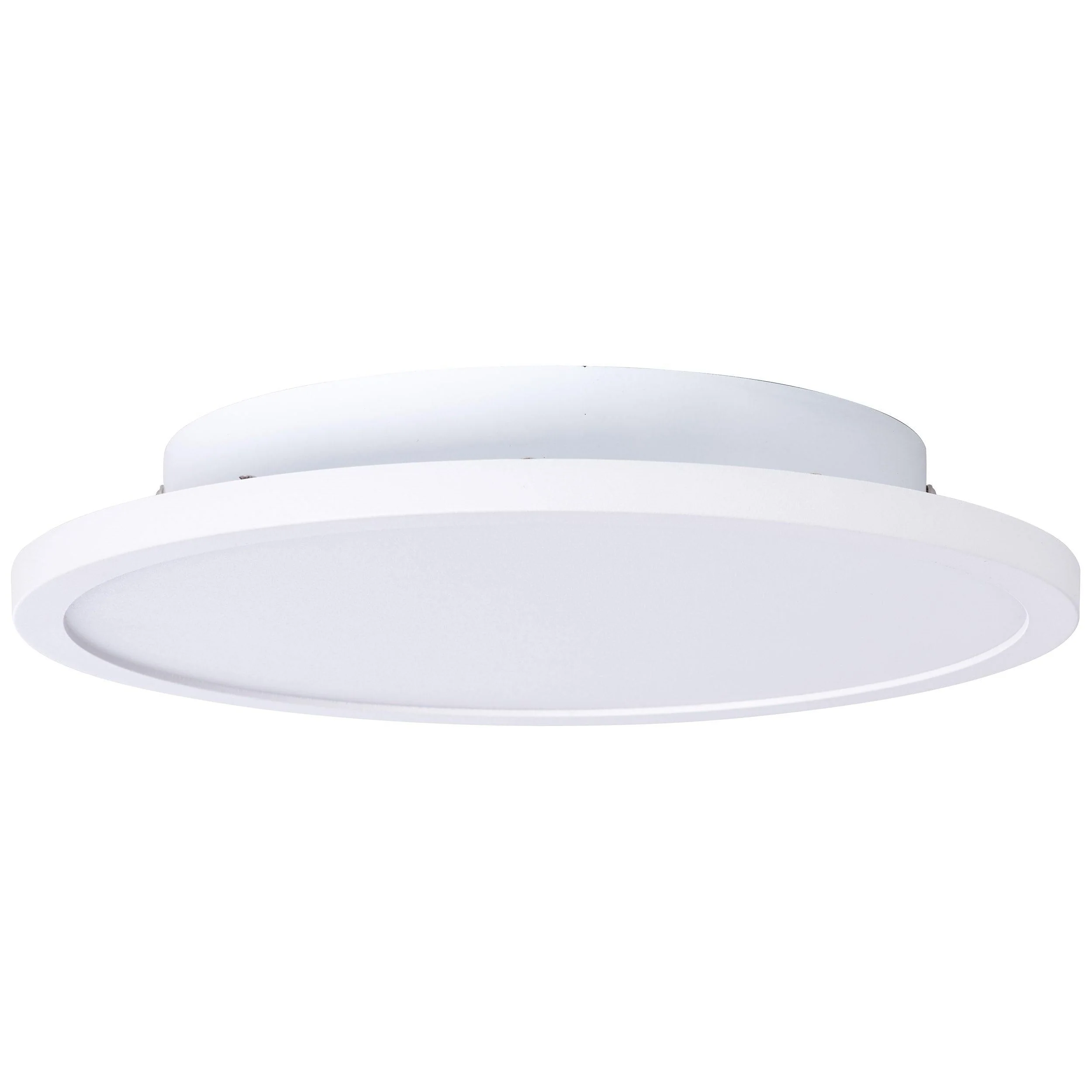 Brilliant 1 Light 12W Buffi LED Ceiling Panel - White | G96883A85 - Image 2