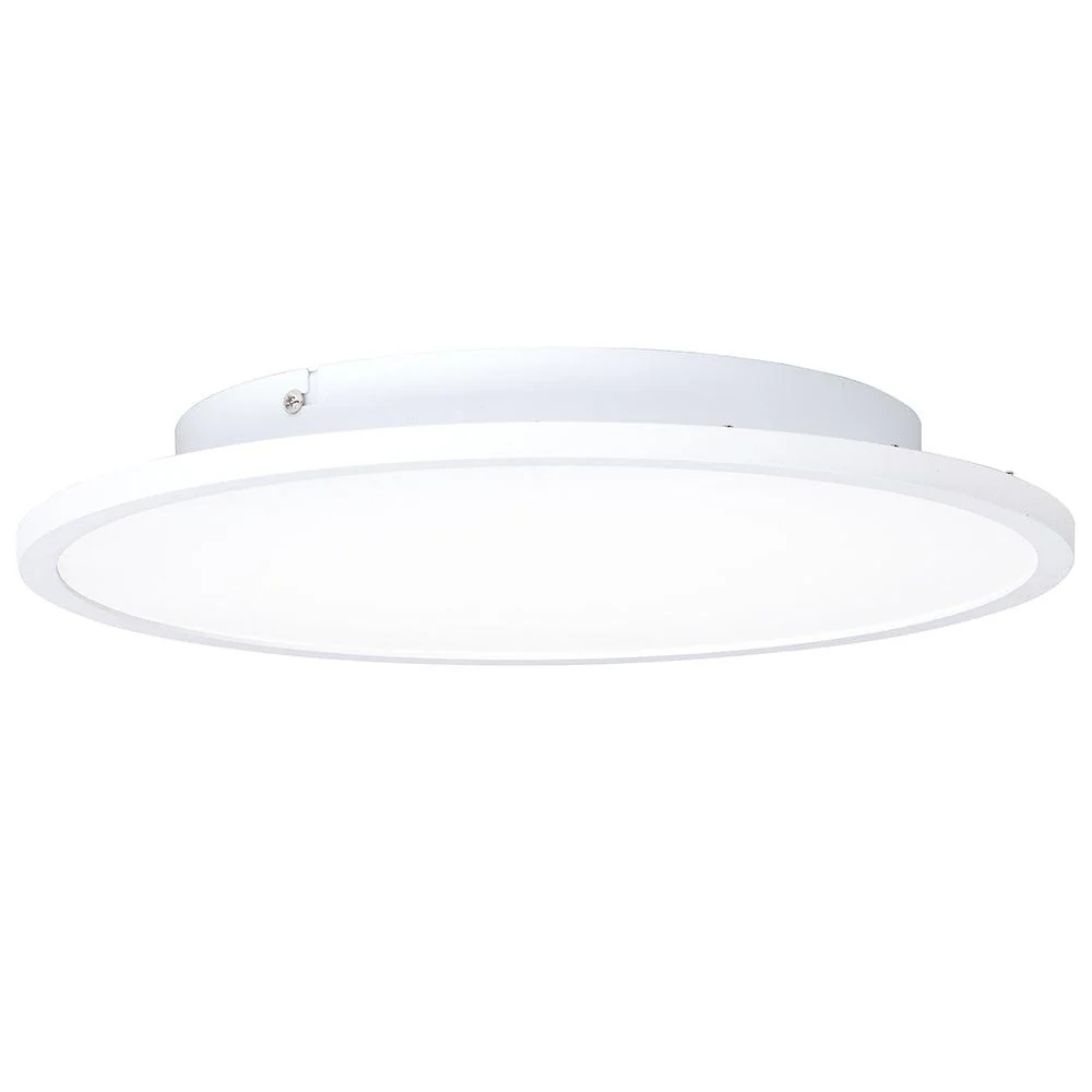 Brilliant 1 Light 24W Buffi LED Ceiling Panel - White & Cold White | G96884A85