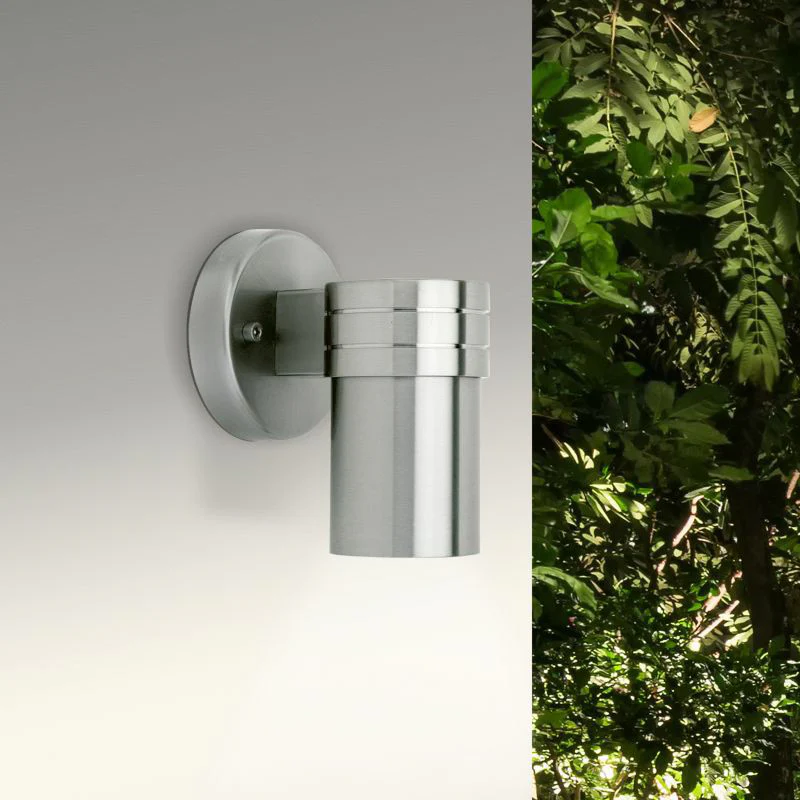 Brilliant 1 Light 3W Hanni LED Outdoor Wall Light - Stainless Steel | G96229/82 - Image 4