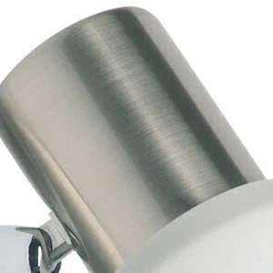 Brilliant 1 Light 40W Luca Wall Spotlight - Chrome & White | 35810/77 - Image 3
