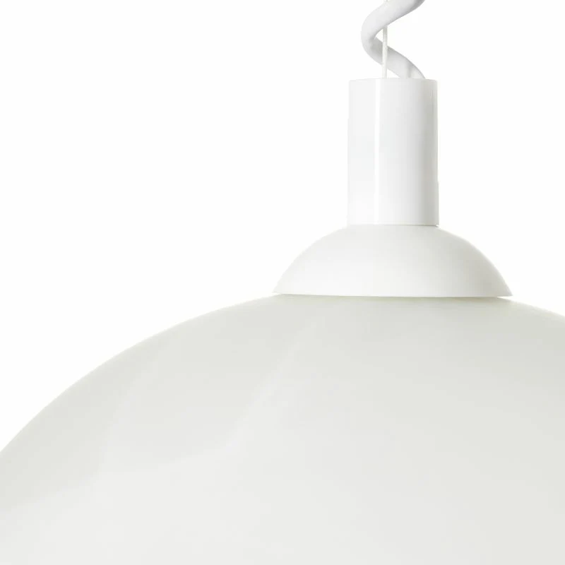 Brilliant 1 Light 60W Freya Pendant Light - White | 93220/05 - Image 6