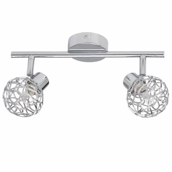 Brilliant 2 Light 66W Virgo Spotlight - Chrome | 02213/15 - Image 2
