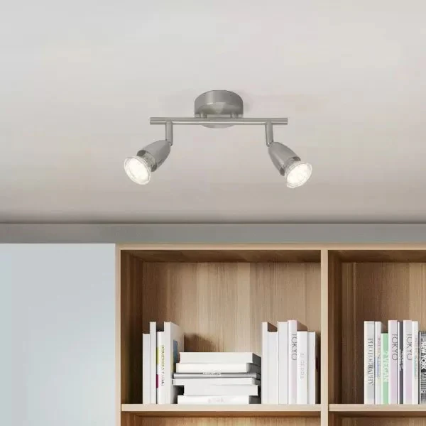 Brilliant 2 Light 6W Amalfi LED Spotlight - Iron | G21513/13 - Image 2