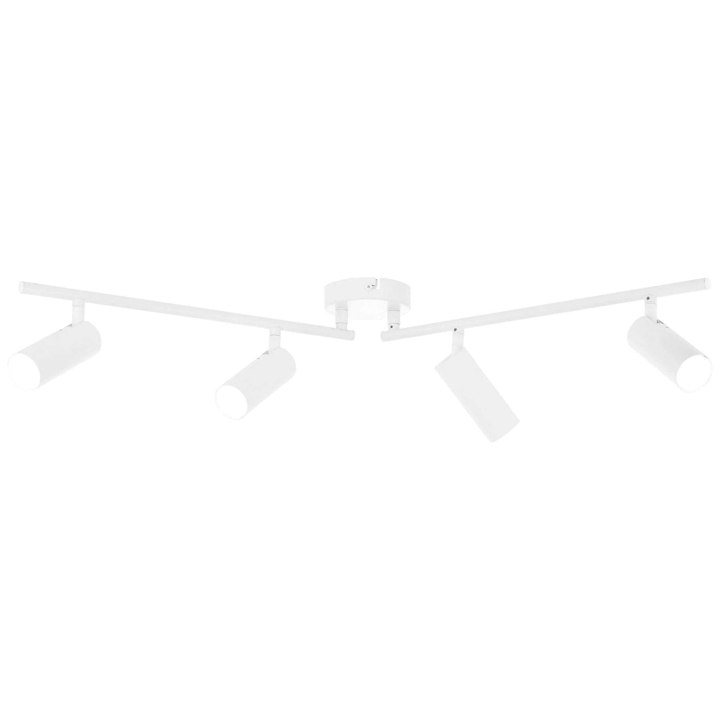 Brilliant 4 Light 18W Soeren LED Wall Spotlight - White Matt | G83032/05 - Image 3