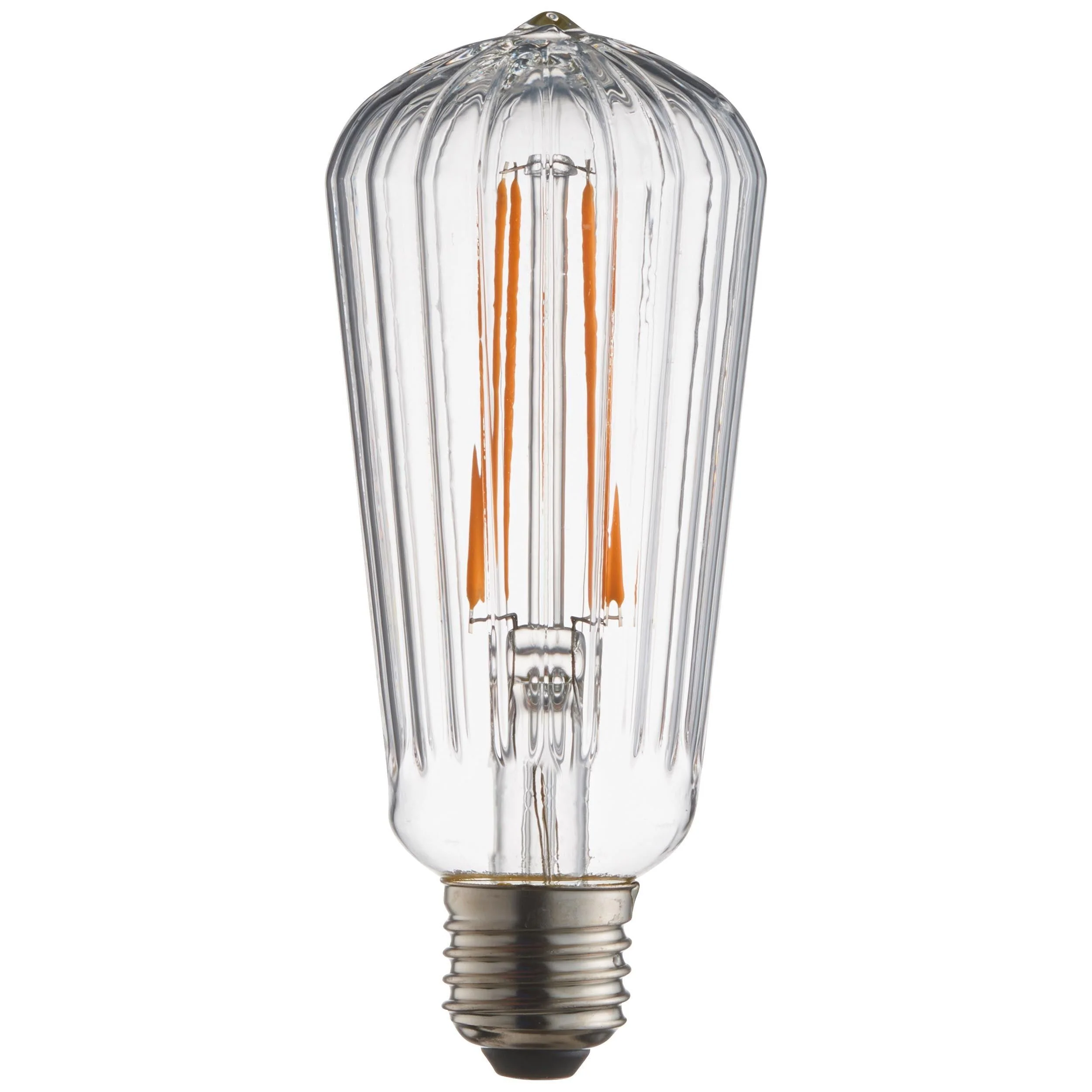 Brilliant 4W LED Decorative Filament Bulb - Transparent & Warm White | 80180 - Image 3