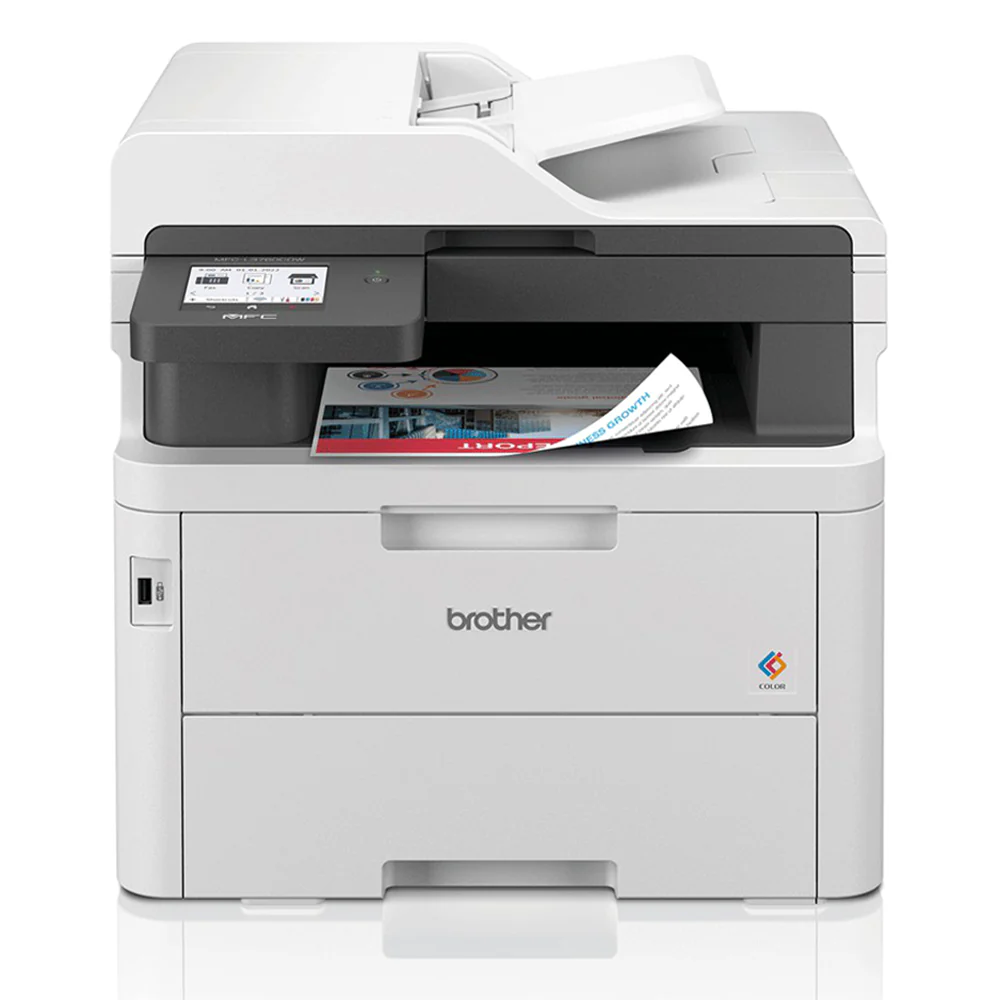 Brother All-in-One Printer with USB Host - White | MFCL3760CDW