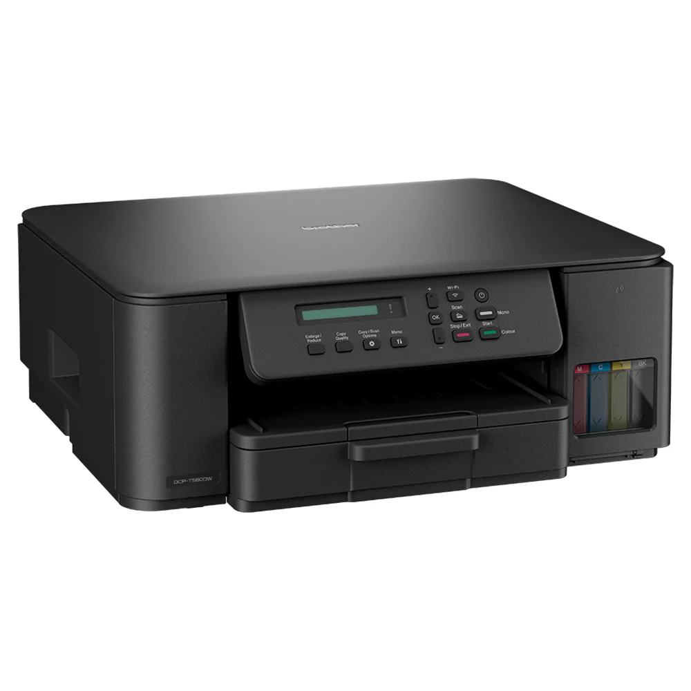 Brother Tankbenefit Compact 3-in-1 Ink Tank Printer - Black | DCPT580DW - Image 4