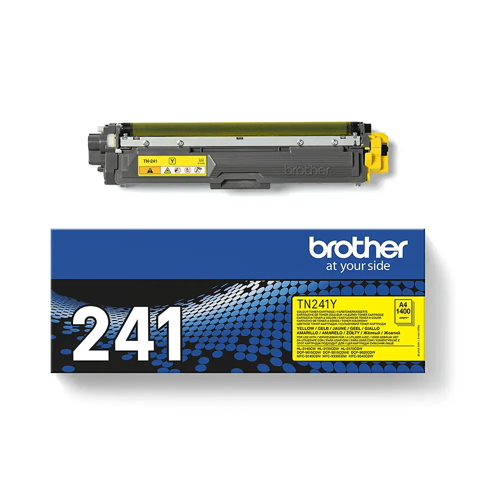 Brother TN-241Y Genuine Toner Cartridge - Yellow | SBRO0630 - Image 3