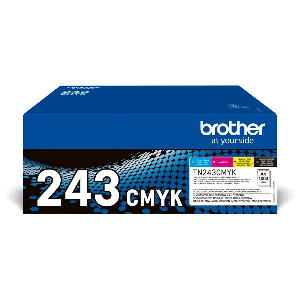 Brother TN-243CMYK Toner Value Pack - Cyan, Magenta, Yellow and Black | SBRO0860 - Image 3