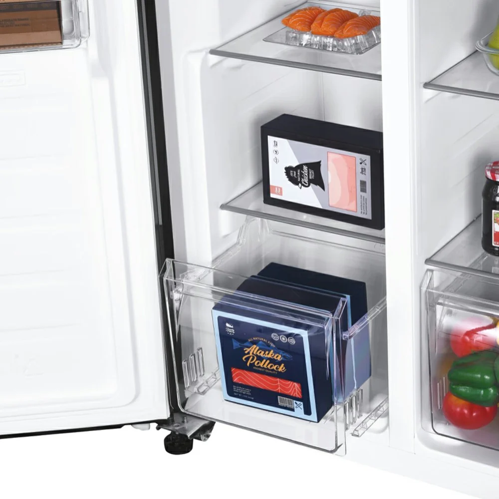 Candy 442L Frost Free American Fridge Freezer - Black | CHSBSV5172EBKN - Image 8