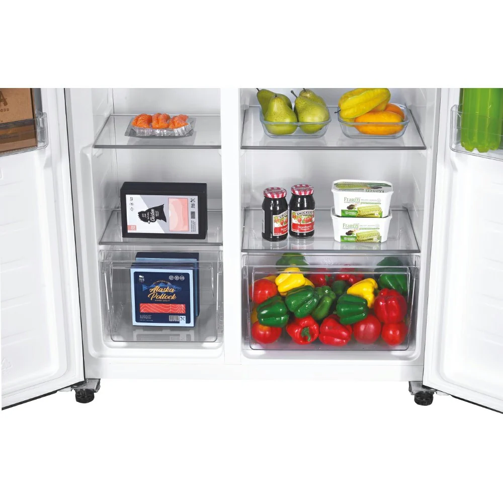 Candy 442L Frost Free American Fridge Freezer - Black | CHSBSV5172EBKN - Image 9
