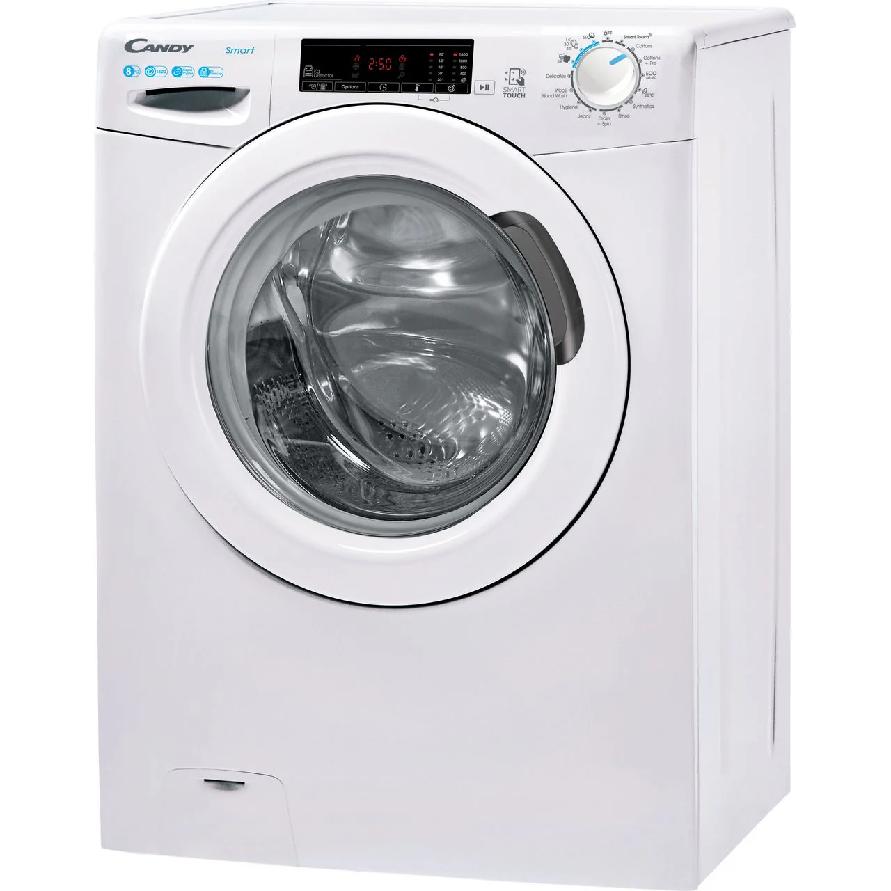 Candy 8KG 1400RPM Freestanding Washing Machine - White | CS148TW4/1-80 - Image 2