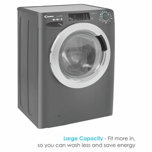 Candy 8KG/5KG 1200RPM Freestanding Washer Dryer - Graphite | CSOW2853TWCGE-80 - Image 3