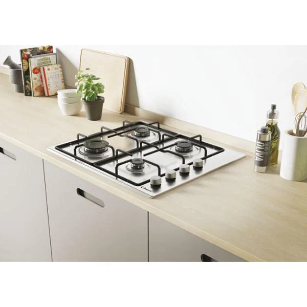 Candy Hob Idea 60CM 4 Zones Wire Grids Hob - Stainless Steel | CHW6LX - Image 3
