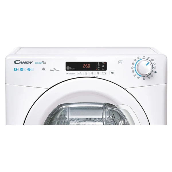 Candy Smart Pro 9KG Freestanding Heat Pump Tumble Dryer - White | CSOE H9A2DE-80 - Image 4