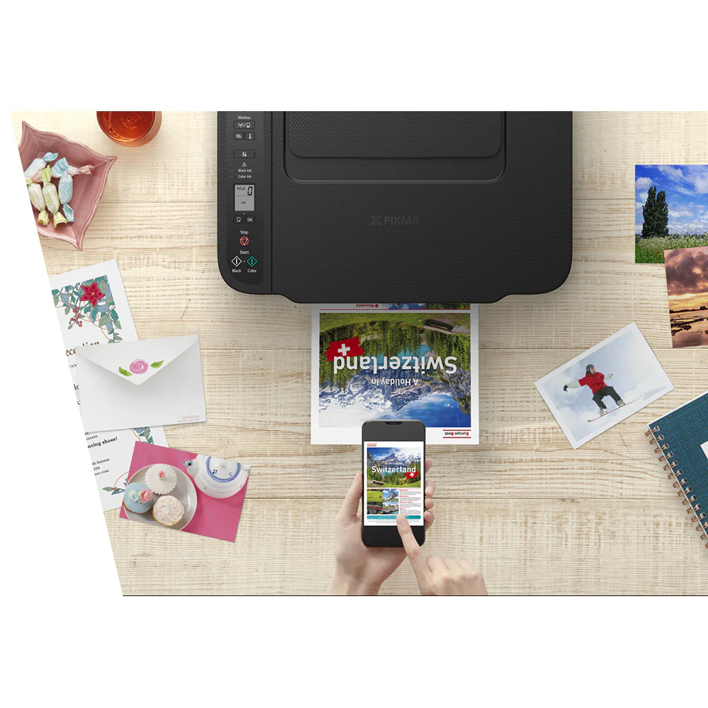 Canon Pixma All-in-One Printer - Black | TS3750I - Image 3