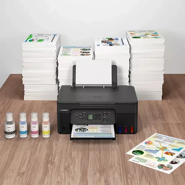 Canon PIXMA Colour 3-in-1 Refillable MegaTank Printer - Black | G3570 MEGA TANK - Image 9
