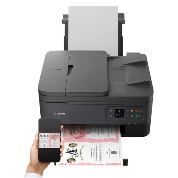 Canon PIXMA Wireless All-in-One Printer - Black | TS7450I - Image 4