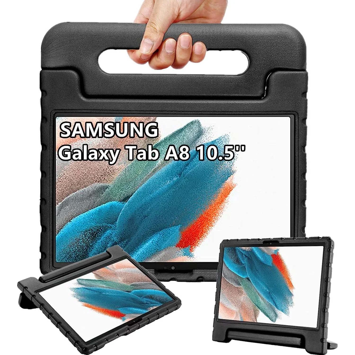 Caseguru Kids Case for 10.5" Samsung Galaxy Tab A8 - Black | 61516 - Image 2