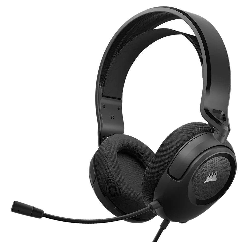 Corsair HS35 V2 Multiplatform Over-Ear Wired Gaming Headset - White