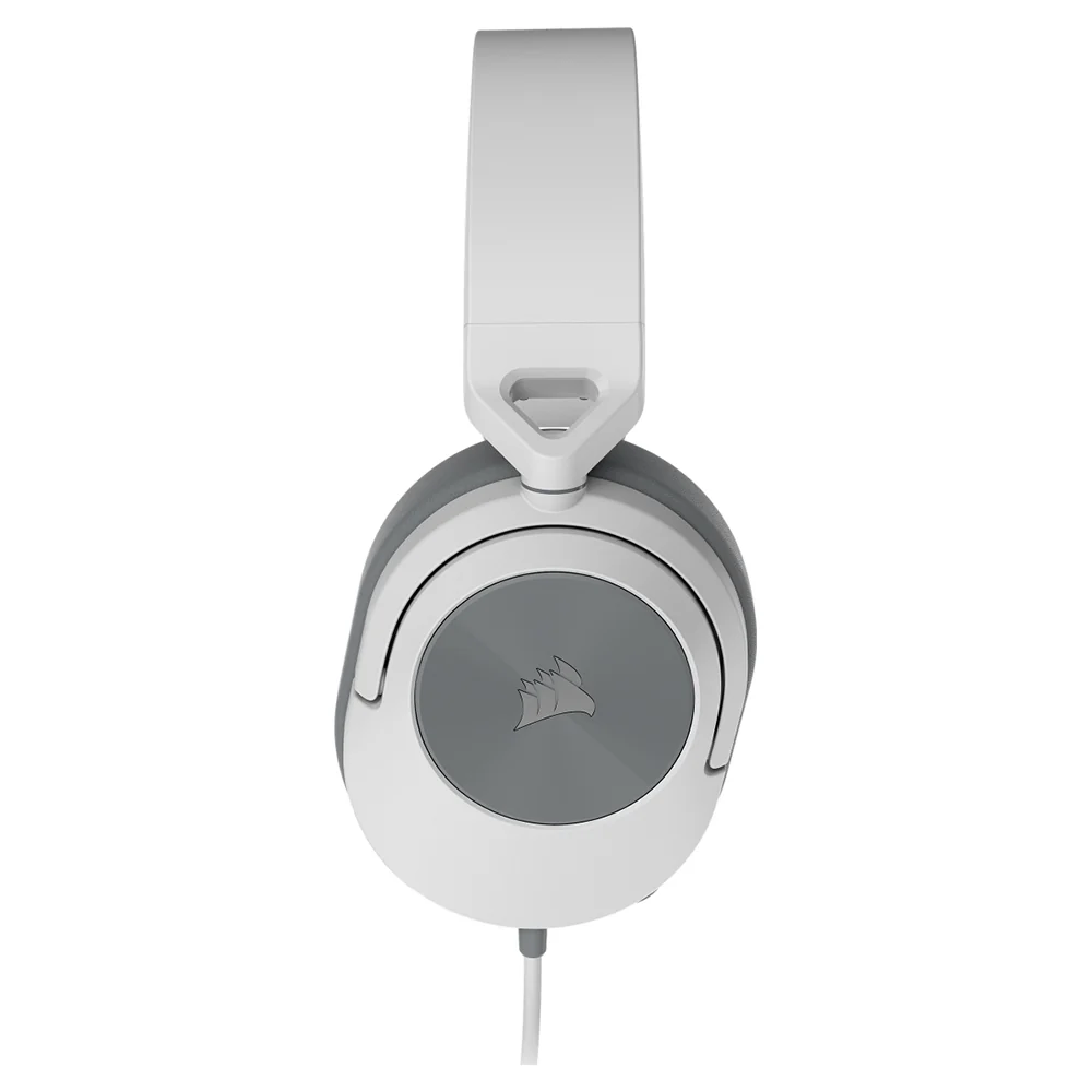 Corsair HS55 Over-Ear Wired Gaming Headset - White | 106-CA-9011261-EU - Image 4