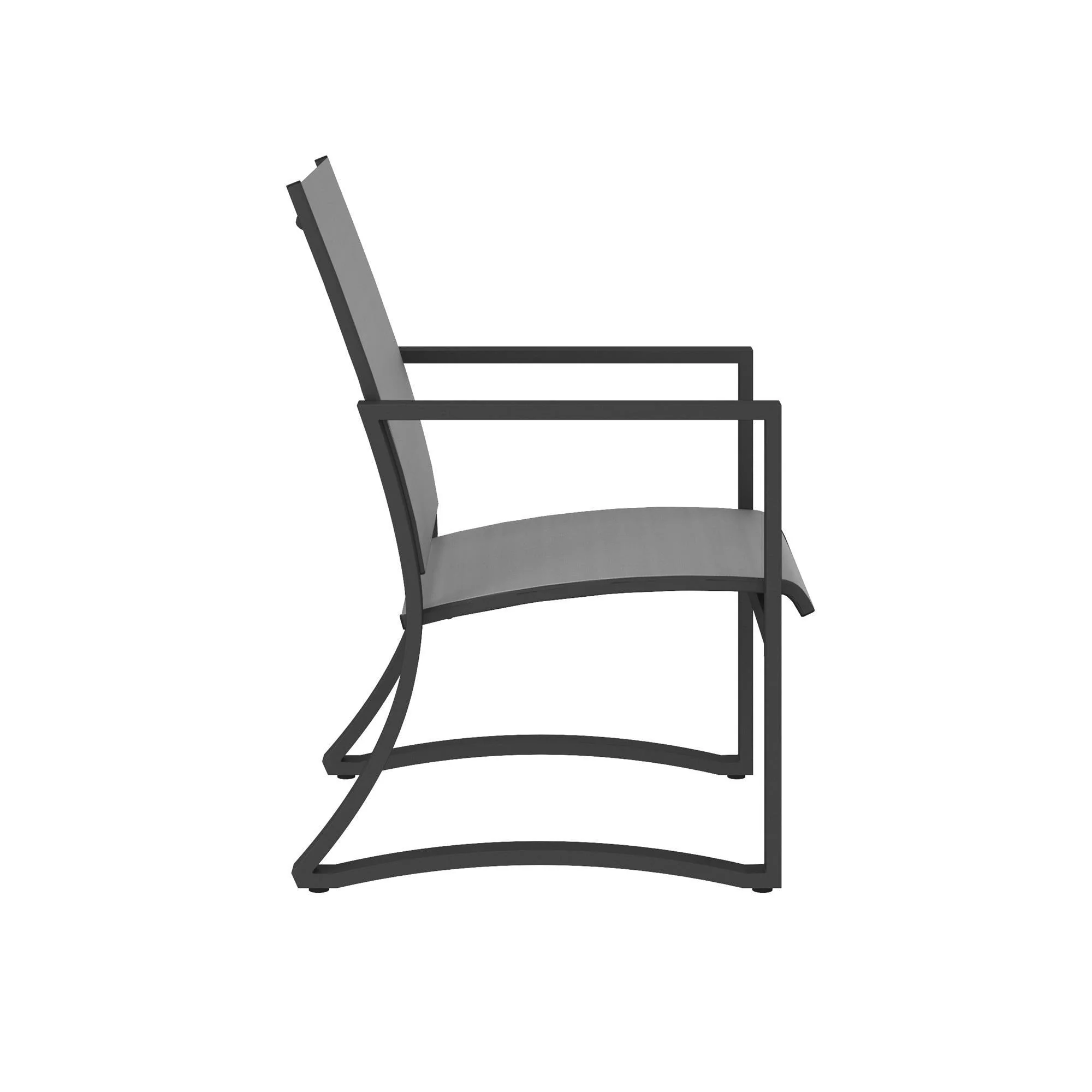 Cosco Capitol Hill Set of 6 Outdoor Dining Chairs - Light Grey | 88681LGCEUK - Image 3